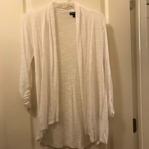 Light white cardigan